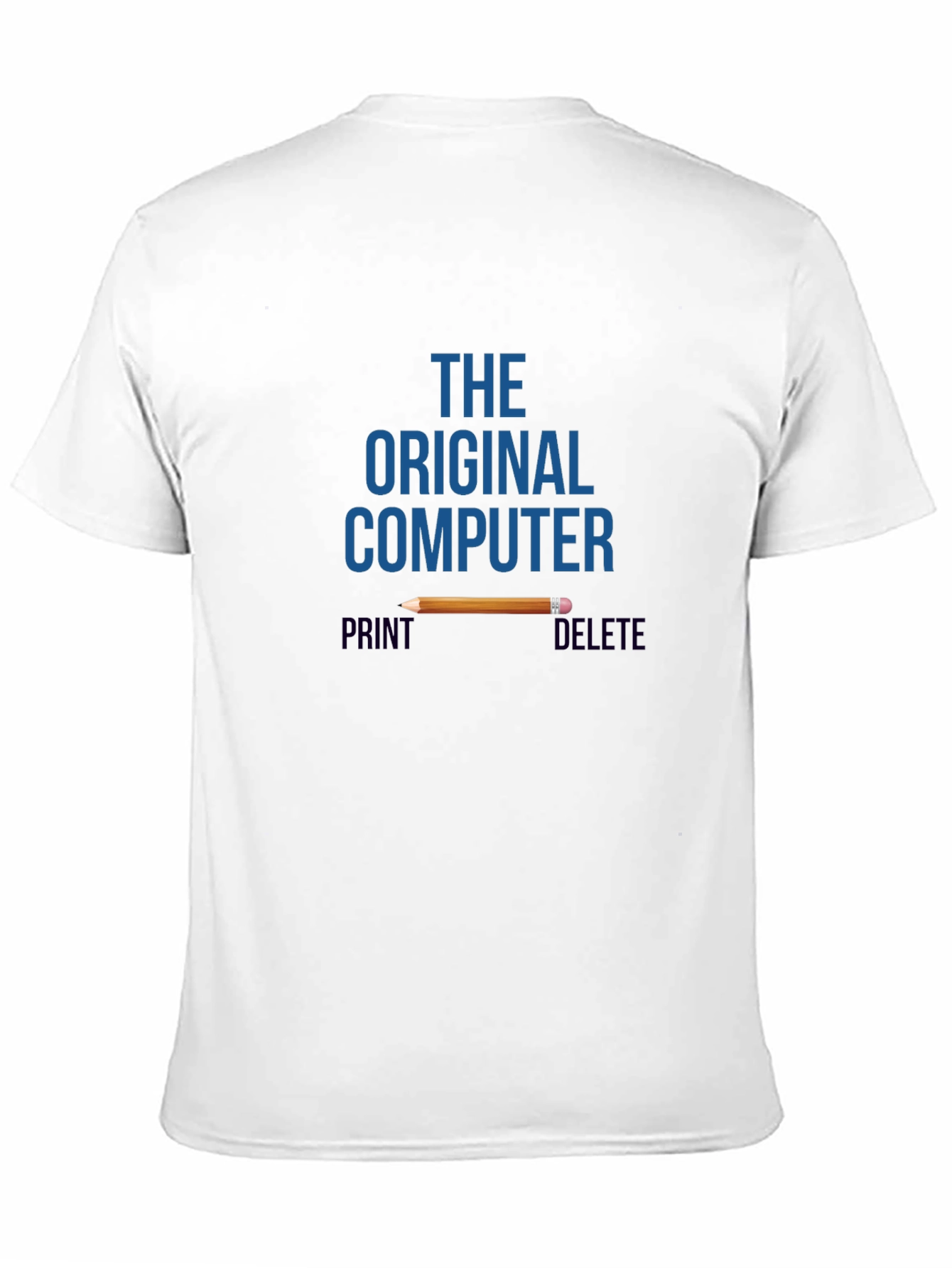 Original Computer T-Shirt - Print & Delete