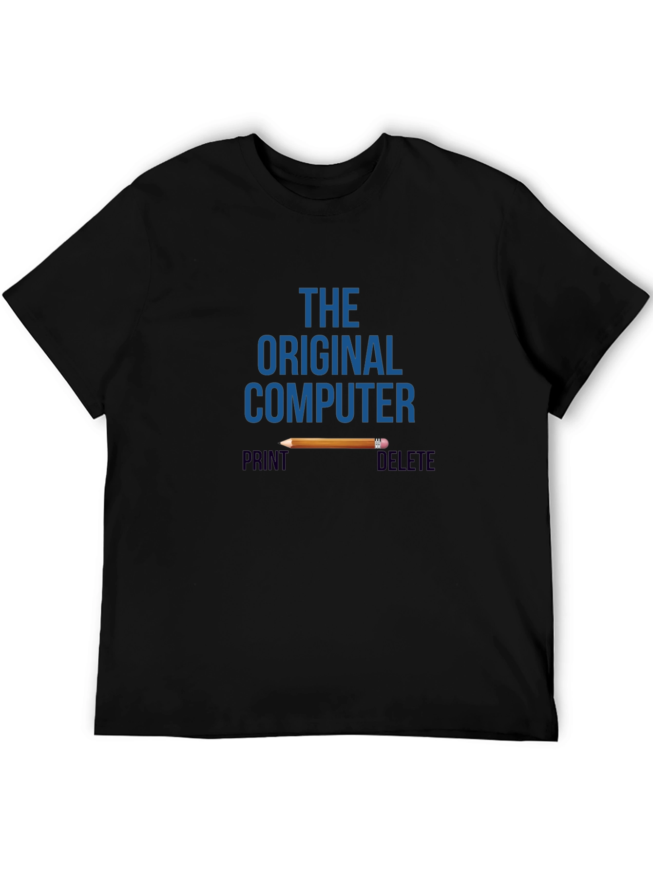 Original Computer T-Shirt - Print & Delete