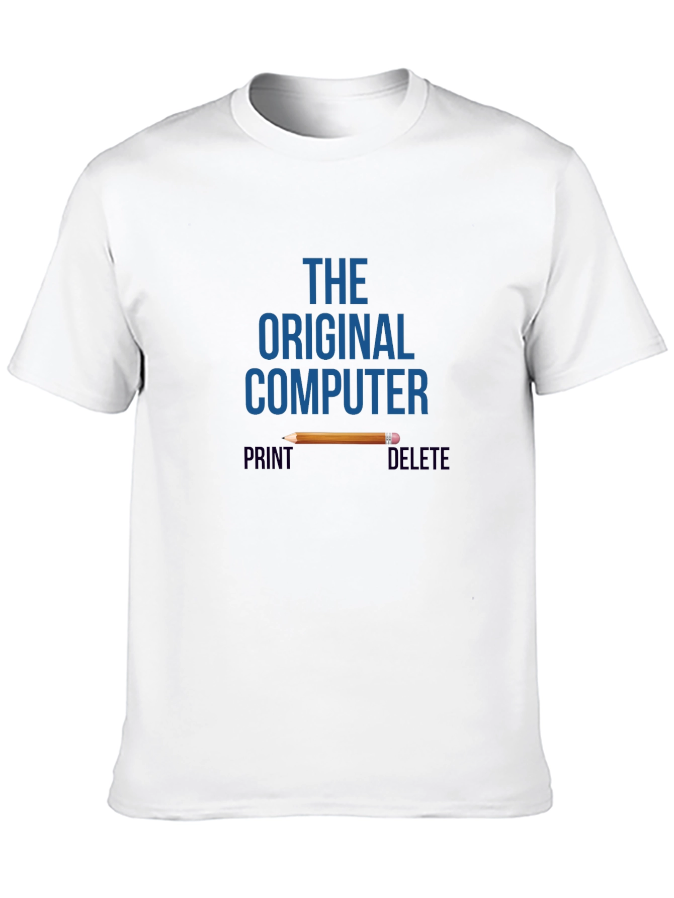 Original Computer T-Shirt - Print & Delete