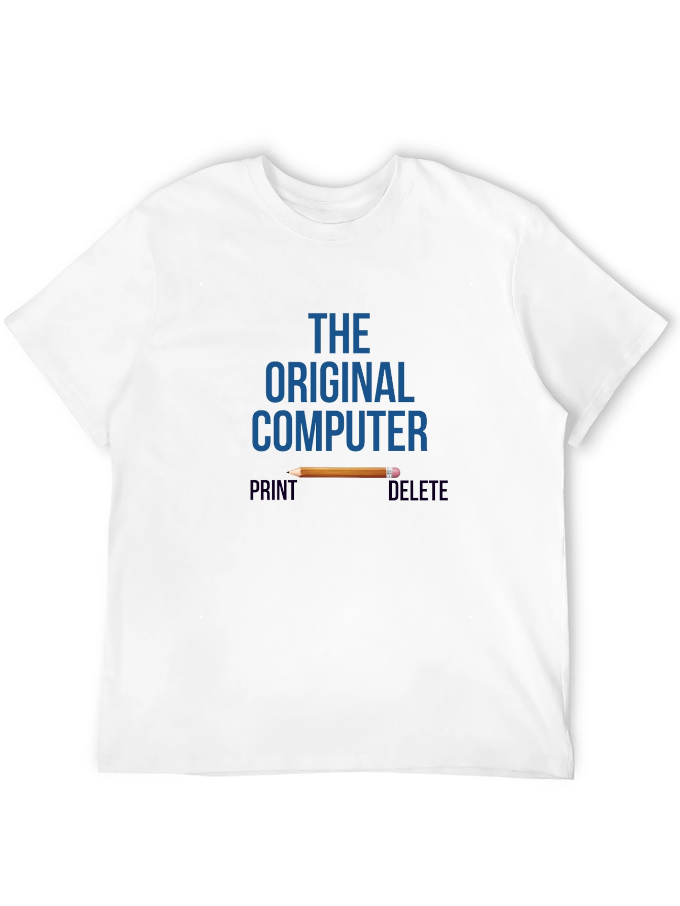 Original Computer T-Shirt - Print & Delete