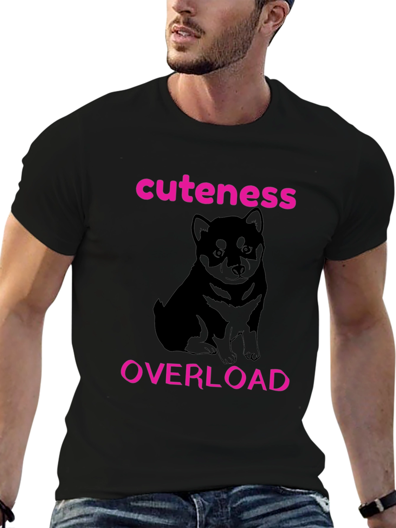Cuteness Overload Shiba Inu Graphic T-Shirt