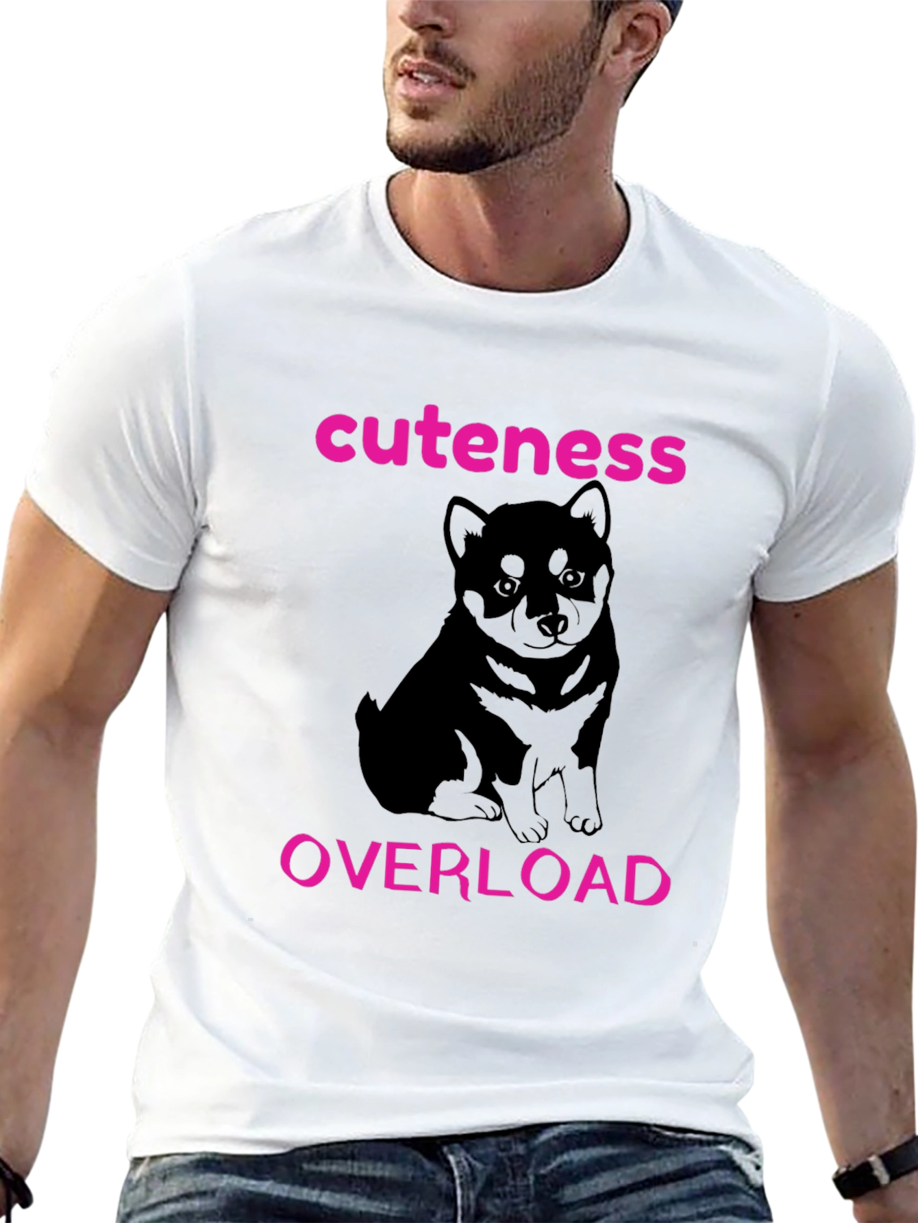 Cuteness Overload Shiba Inu Graphic T-Shirt