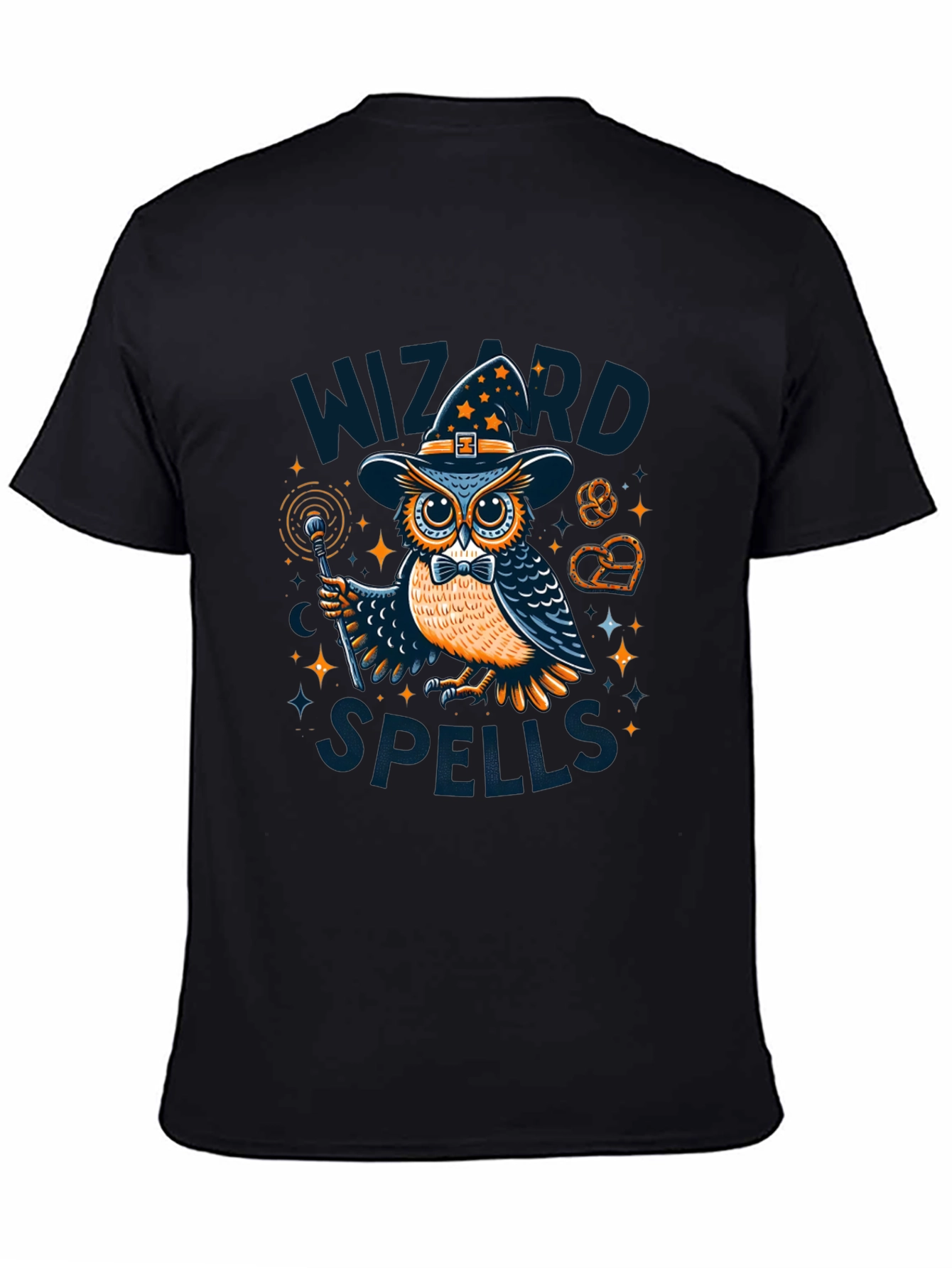 Wizard Owl T-Shirt - Spells & Magic