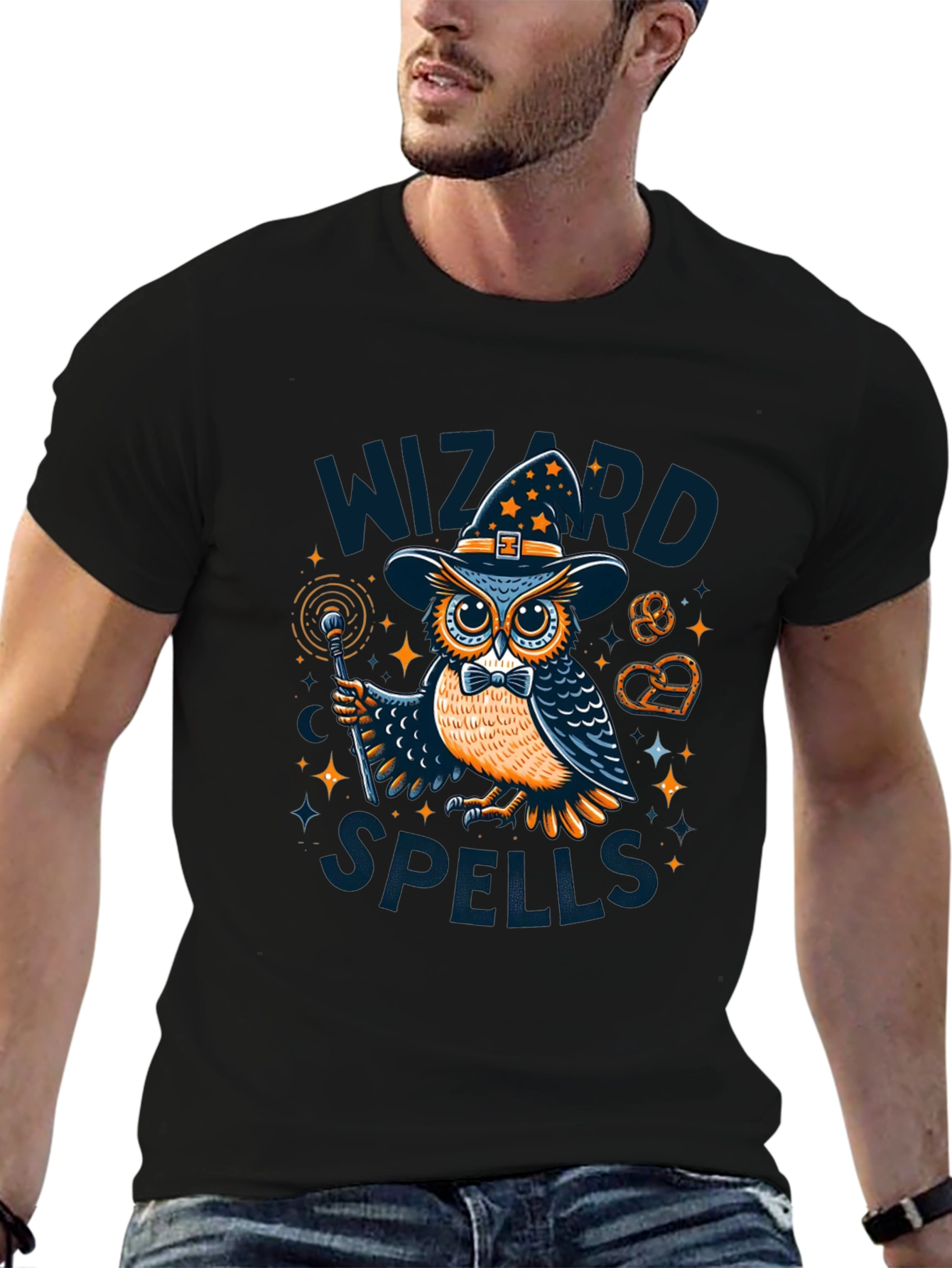 Wizard Owl T-Shirt - Spells & Magic