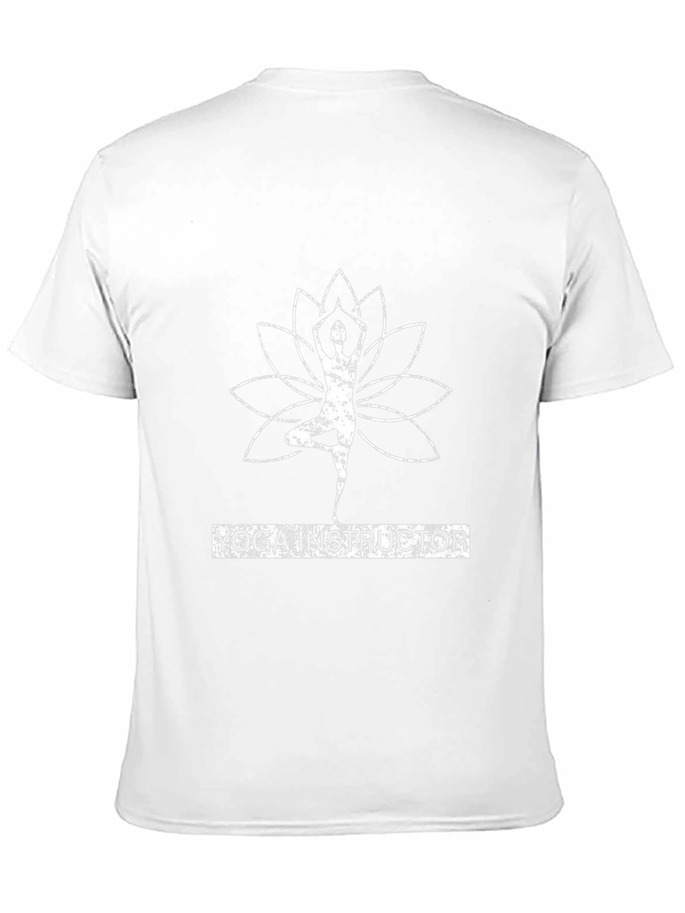 Yoga Instructor Black Graphic Tee