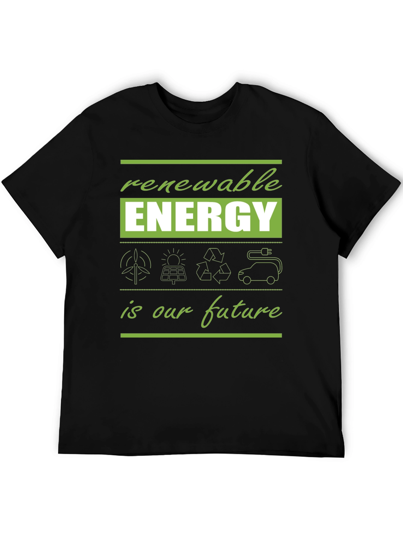 Renewable Energy T-Shirt - Future Eco-Friendly Tee