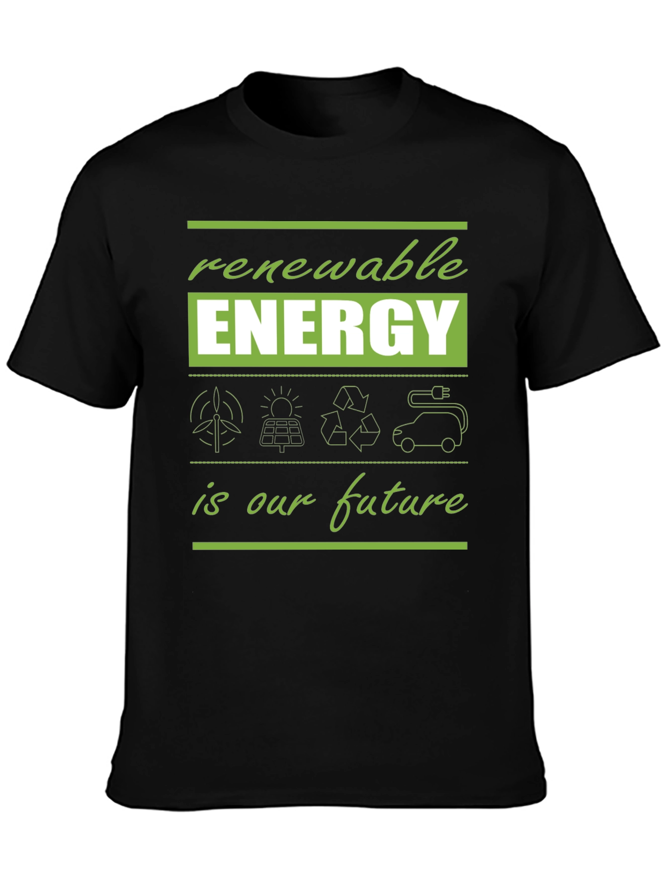 Renewable Energy T-Shirt - Future Eco-Friendly Tee