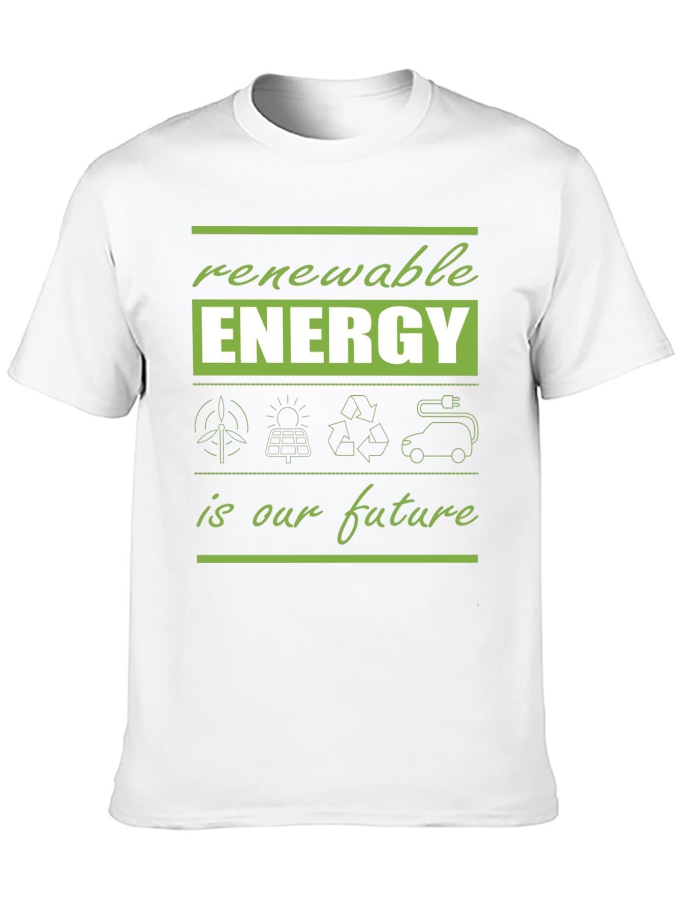 Renewable Energy T-Shirt - Future Eco-Friendly Tee