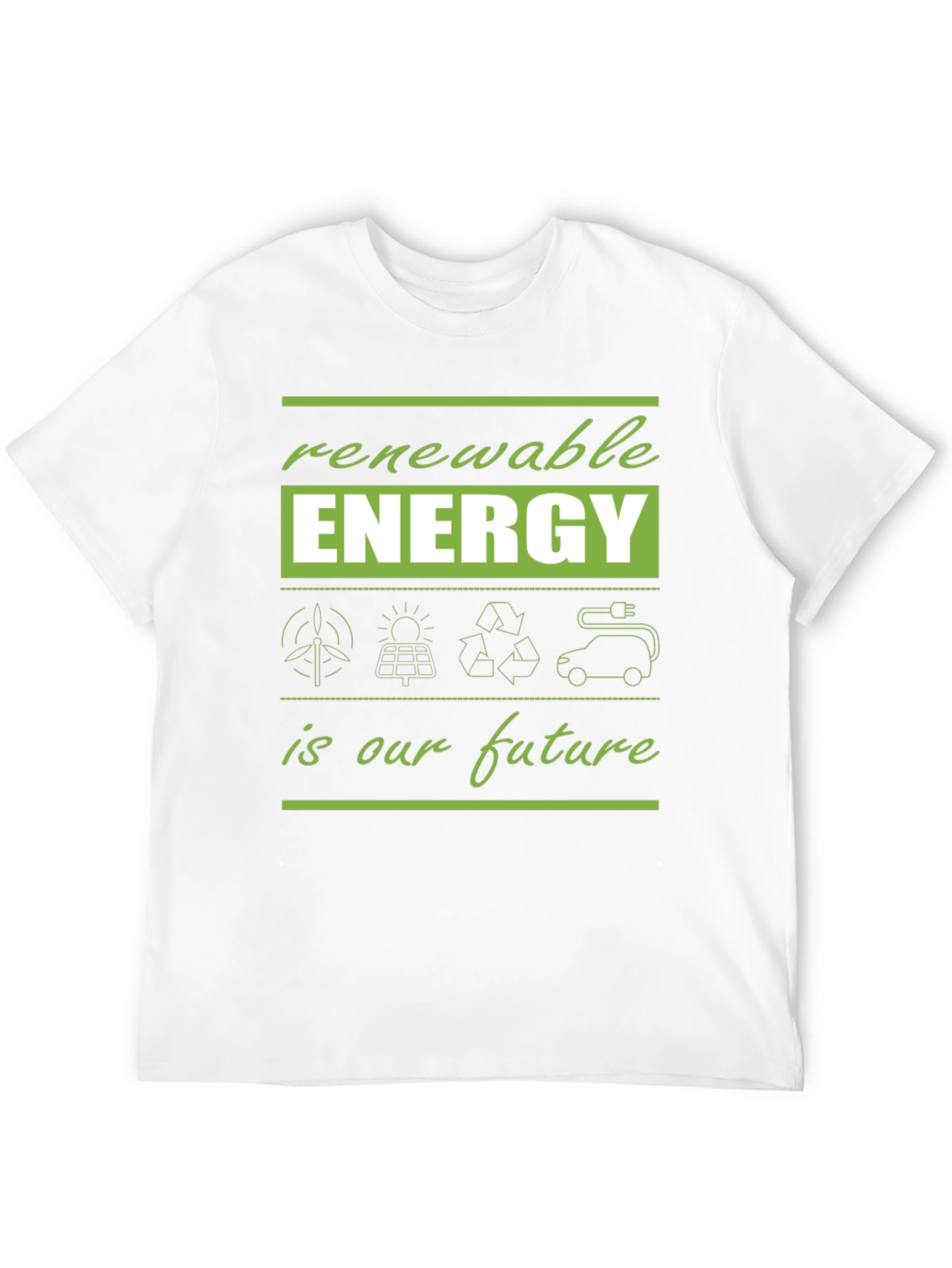 Renewable Energy T-Shirt - Future Eco-Friendly Tee