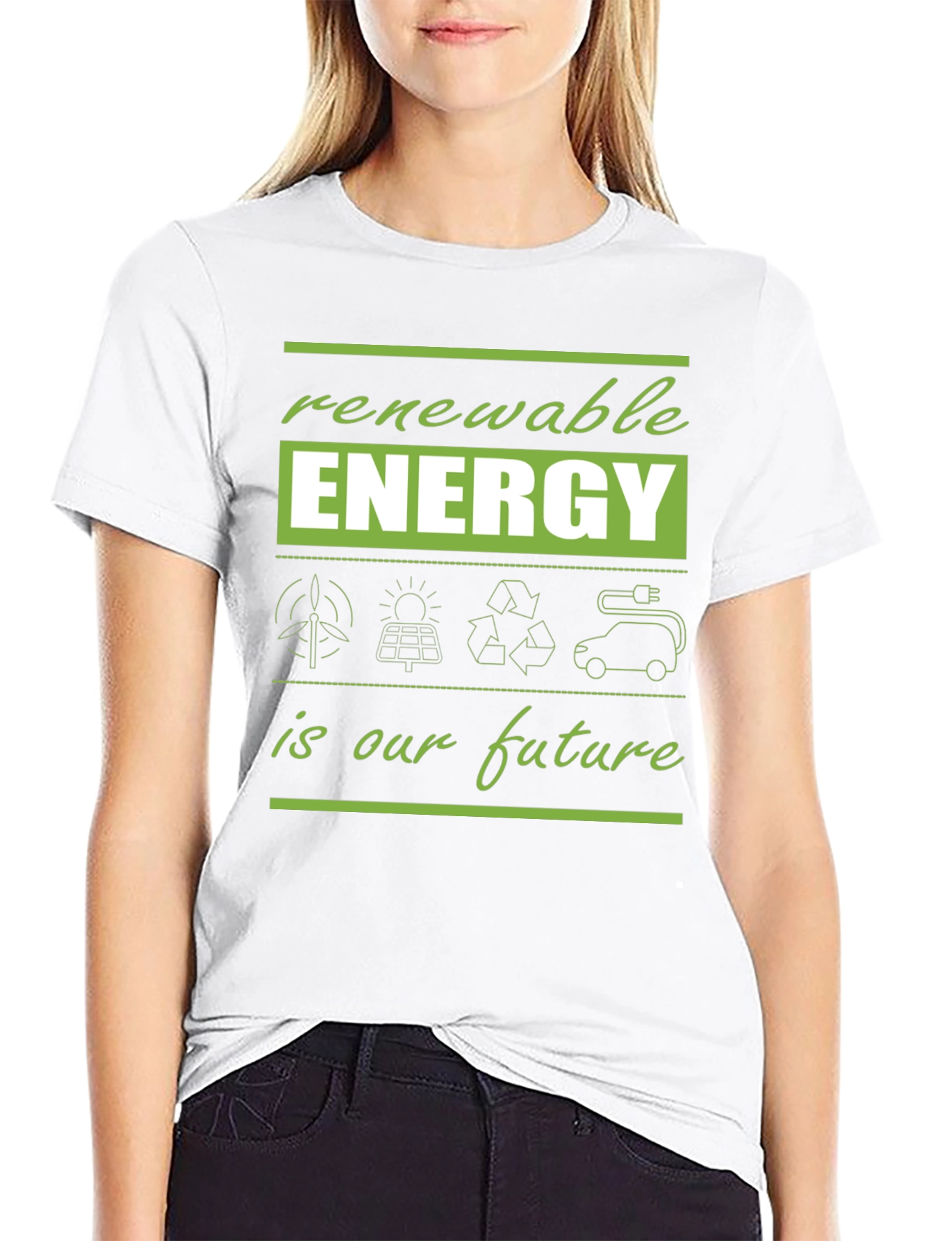 Renewable Energy T-Shirt - Future Eco-Friendly Tee