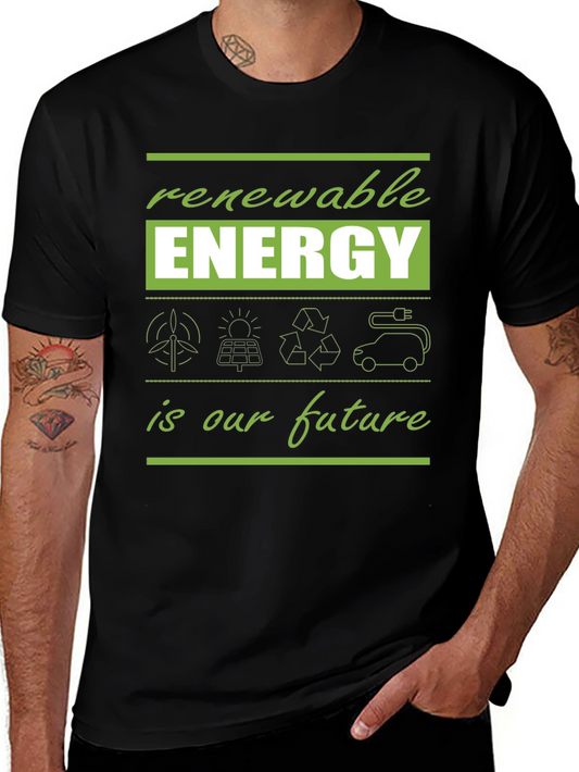 Renewable Energy T-Shirt - Future Eco-Friendly Tee