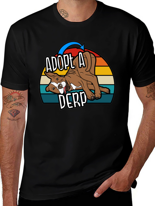 Adopt A Derp Dog Graphic T-Shirt