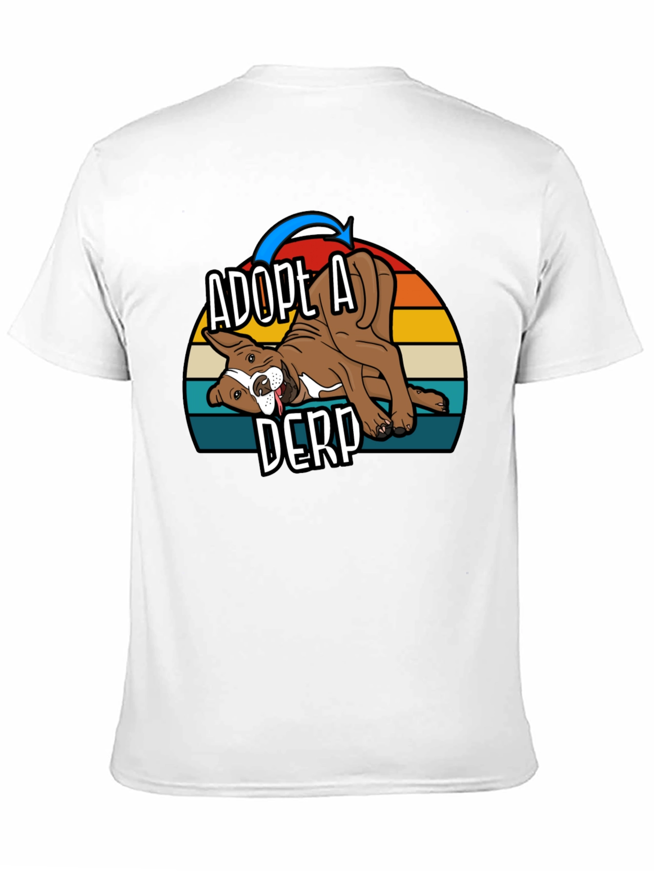 Adopt A Derp Dog Graphic T-Shirt