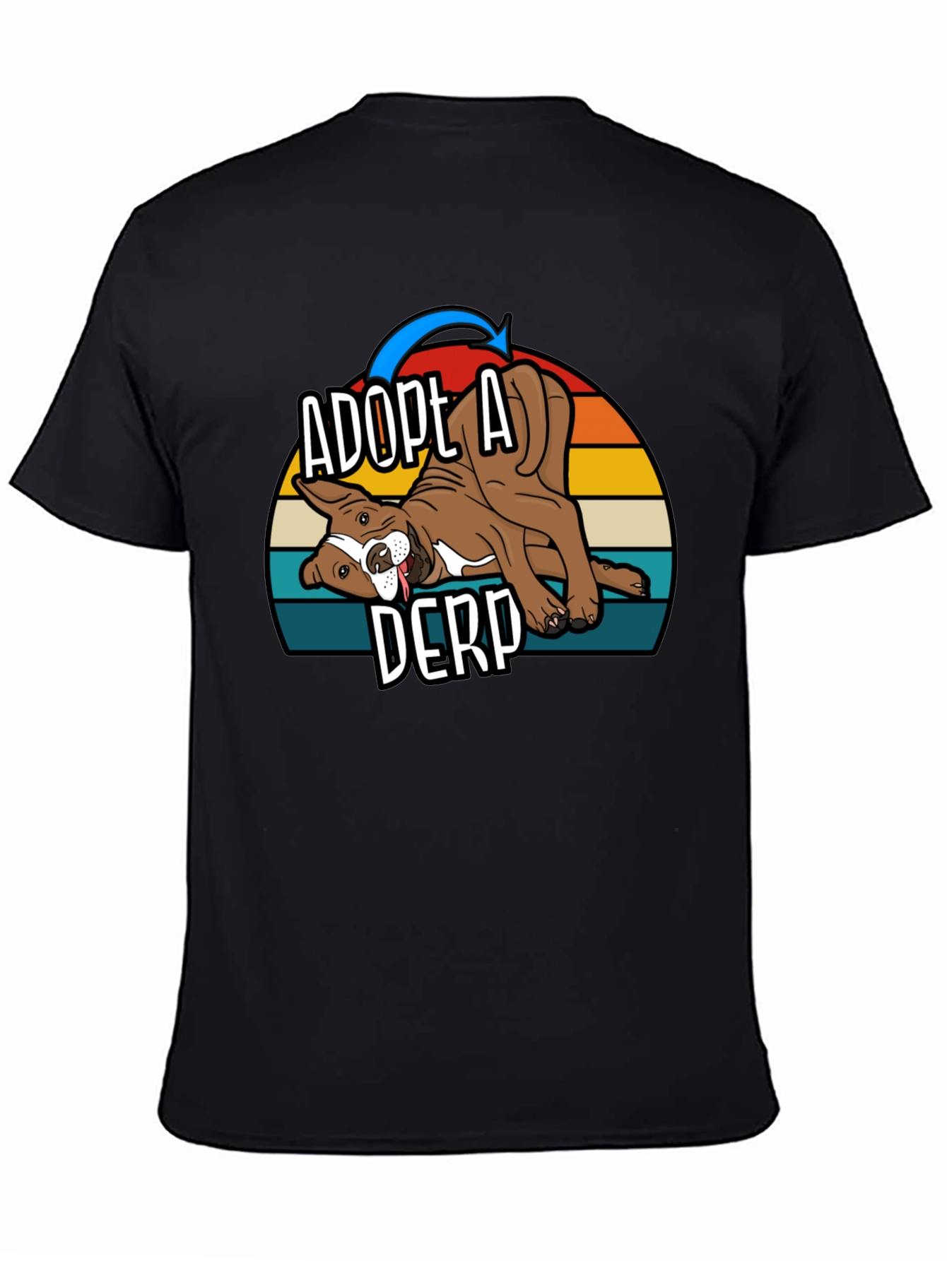 Adopt A Derp Dog Graphic T-Shirt