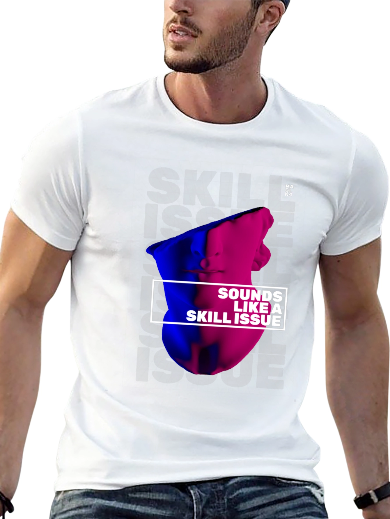 Skill Issue Graphic Tee - Modern Streetwear Style