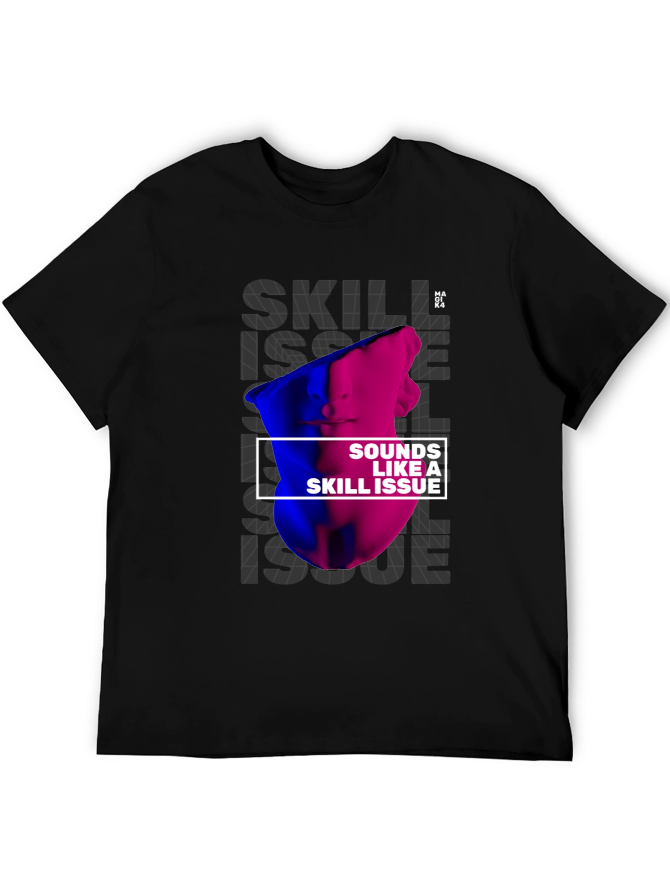 Skill Issue Graphic Tee - Modern Streetwear Style