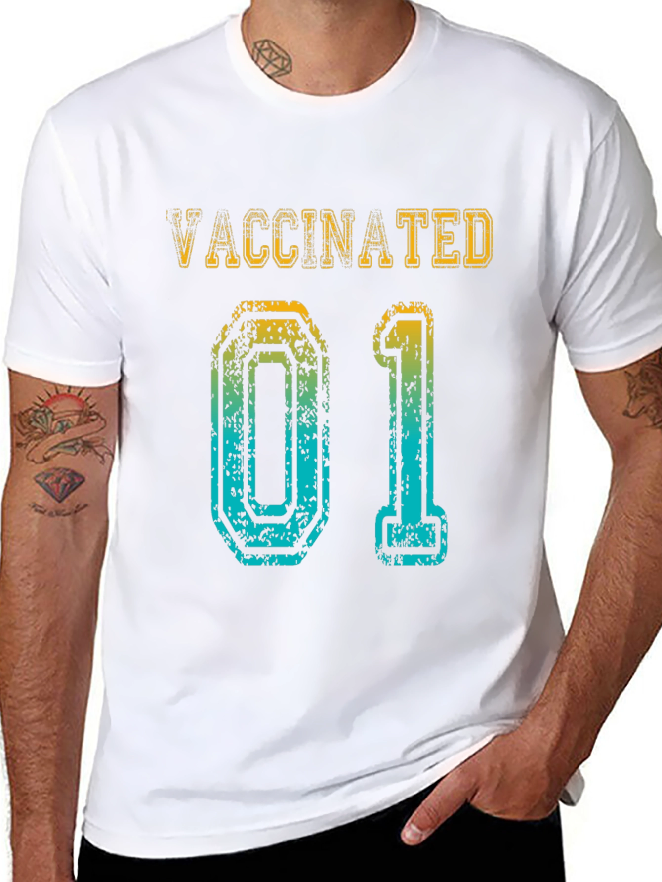 Vaccinated 01 Graphic T-Shirt - Unisex