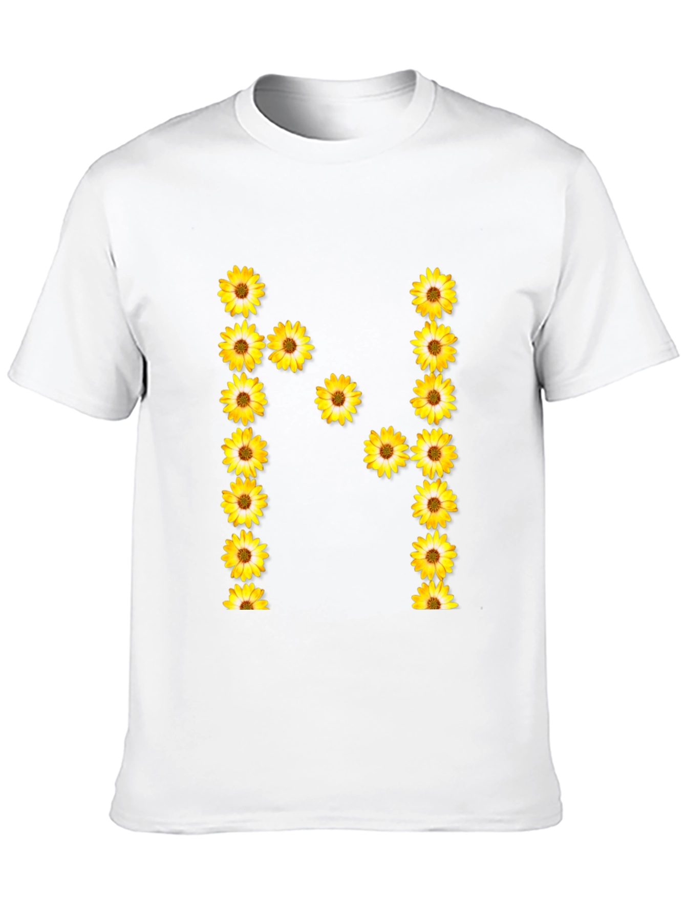 Sunflower Letter N Graphic Tee