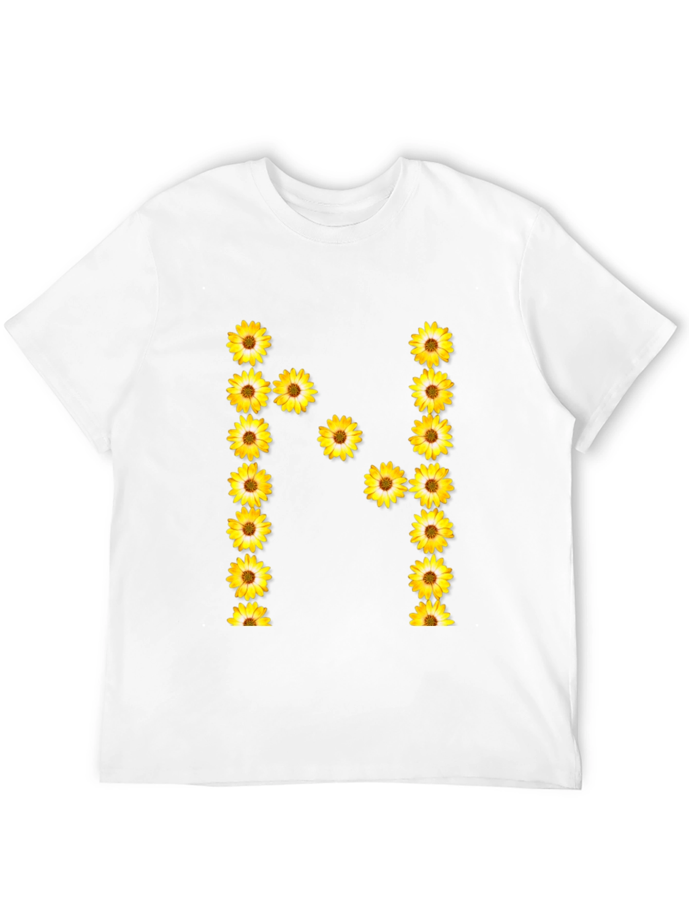 Sunflower Letter N Graphic Tee
