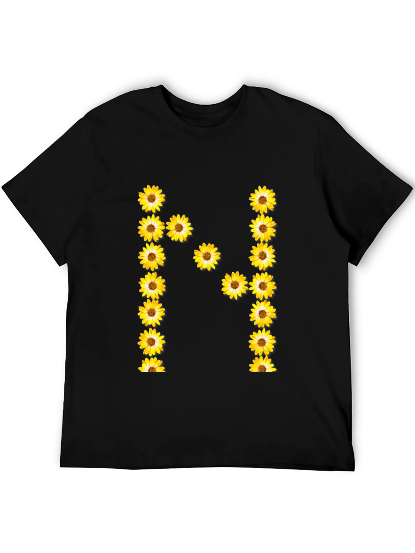 Sunflower Letter N Graphic Tee