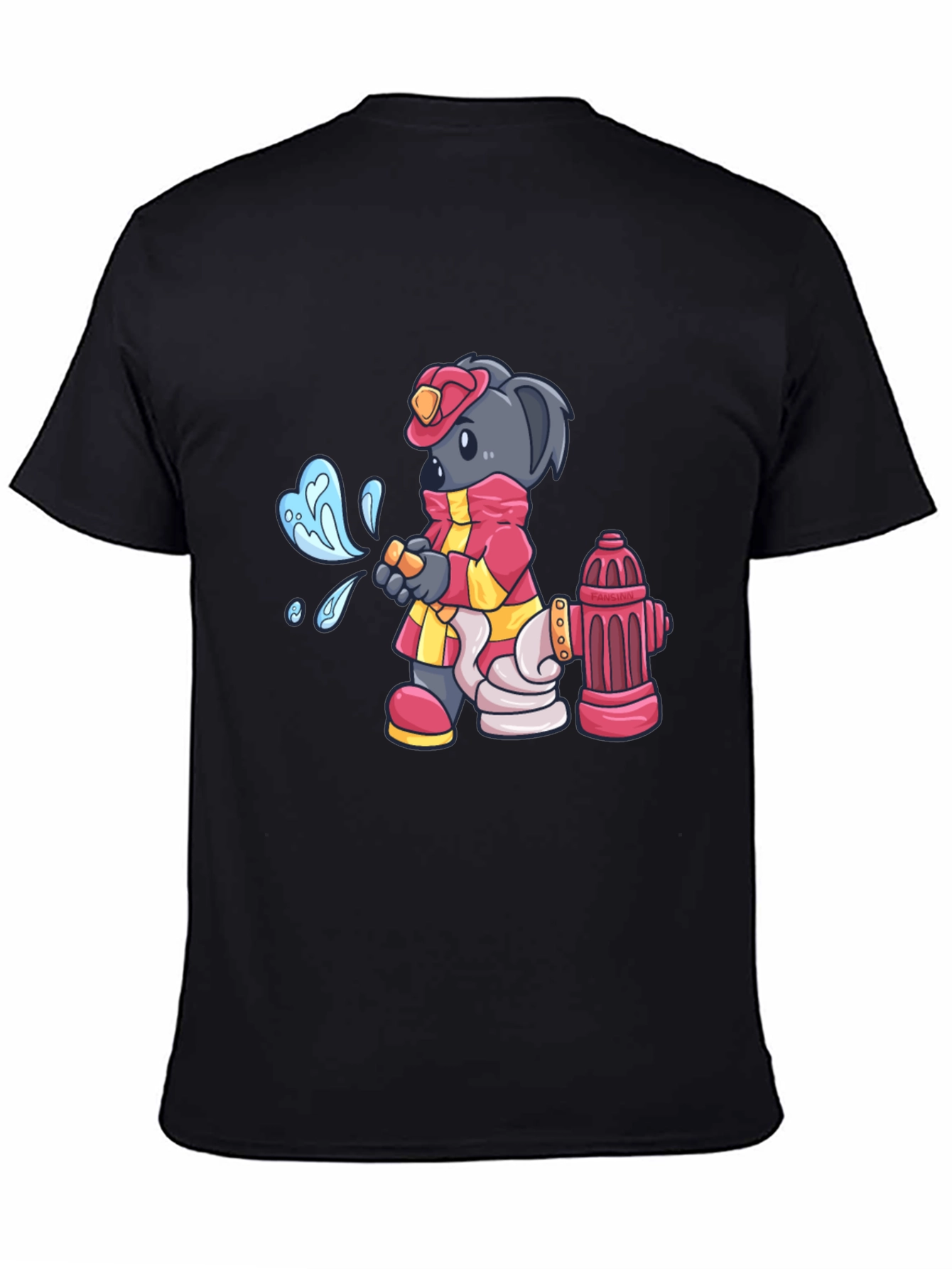 Firefighter Koala Bear T-Shirt