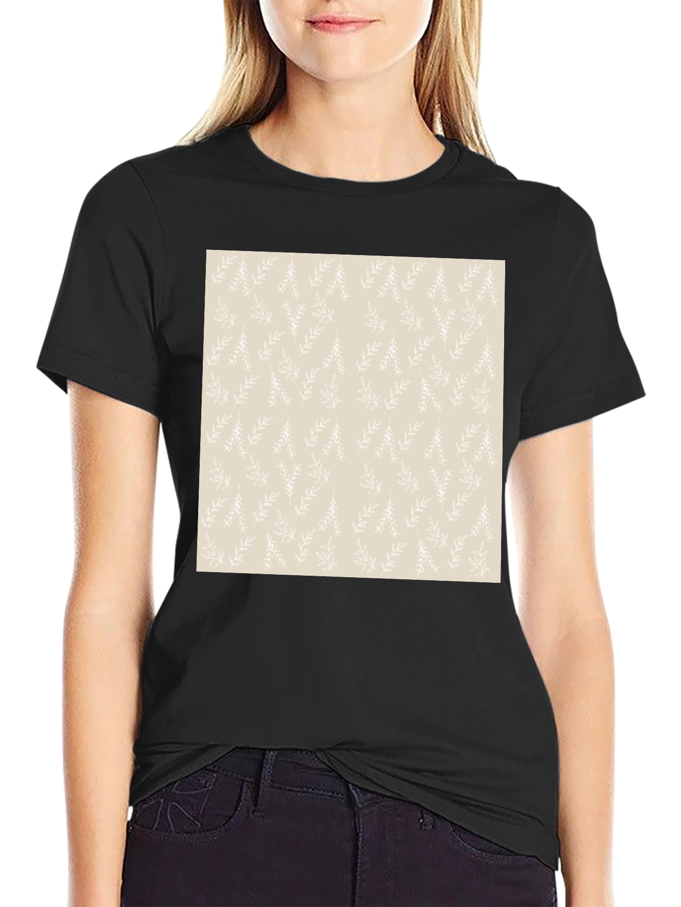 Patterned Tee - Stylish Casual Wear