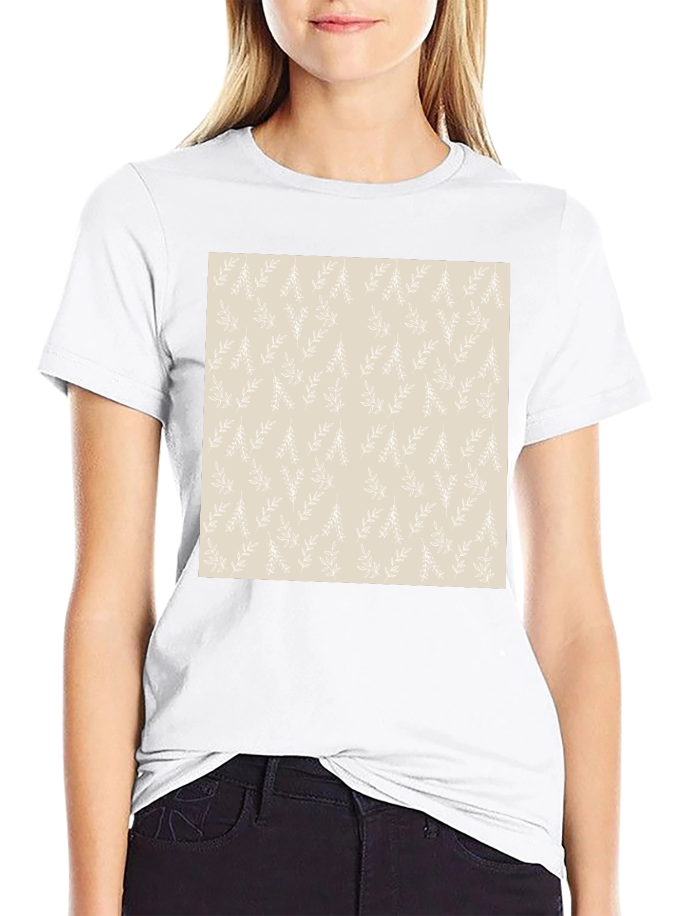 Patterned Tee - Stylish Casual Wear