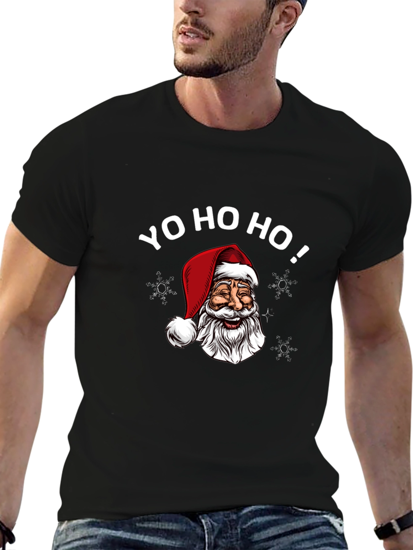 Yo Ho Ho Santa Graphic Tee