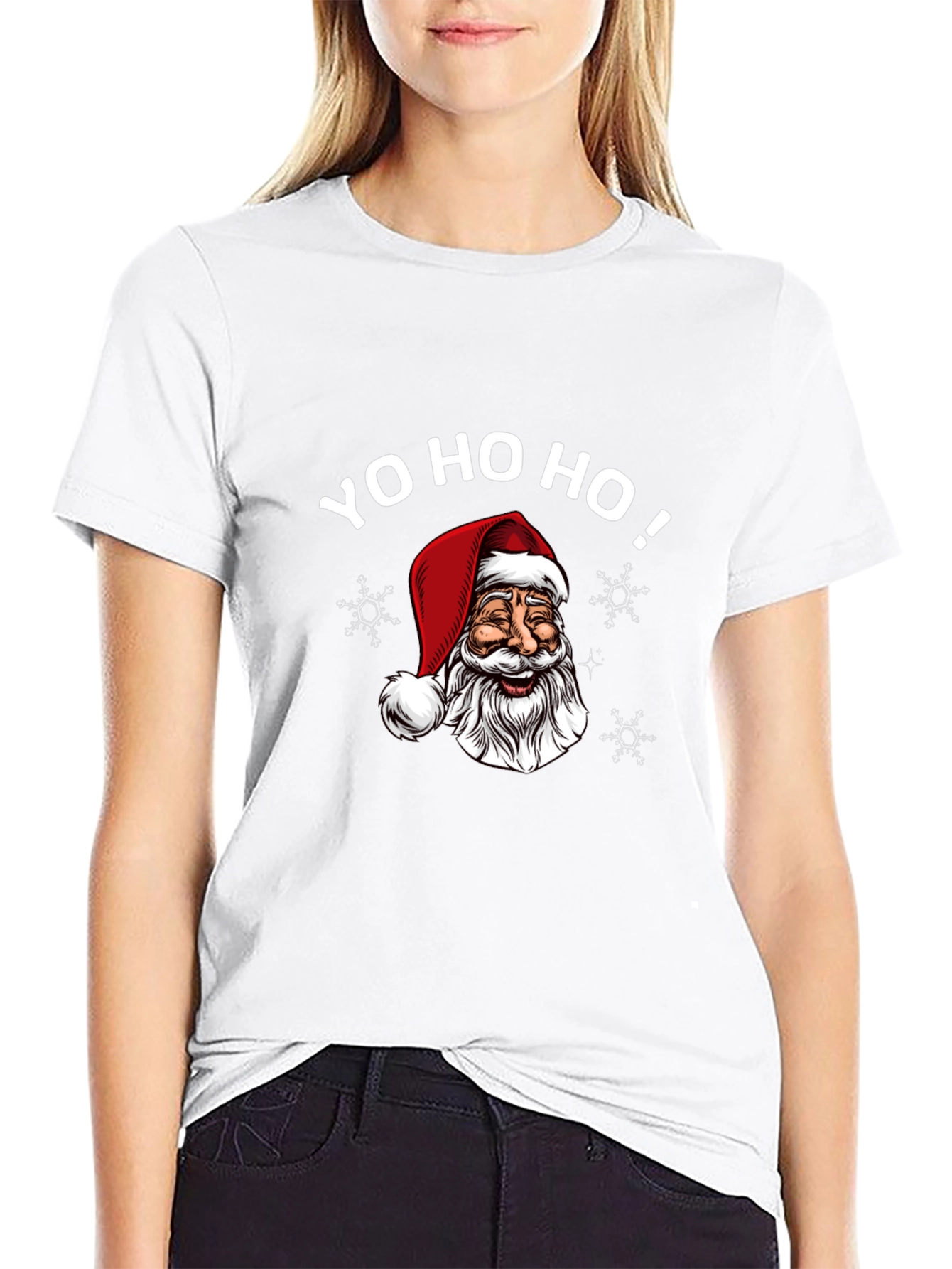 Yo Ho Ho Santa Graphic Tee