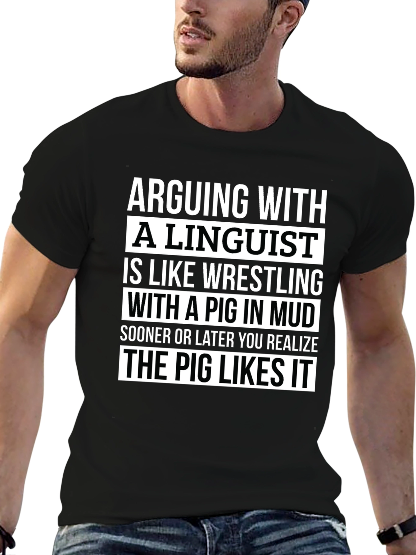 Arguing with a Linguist T-Shirt Funny Gift