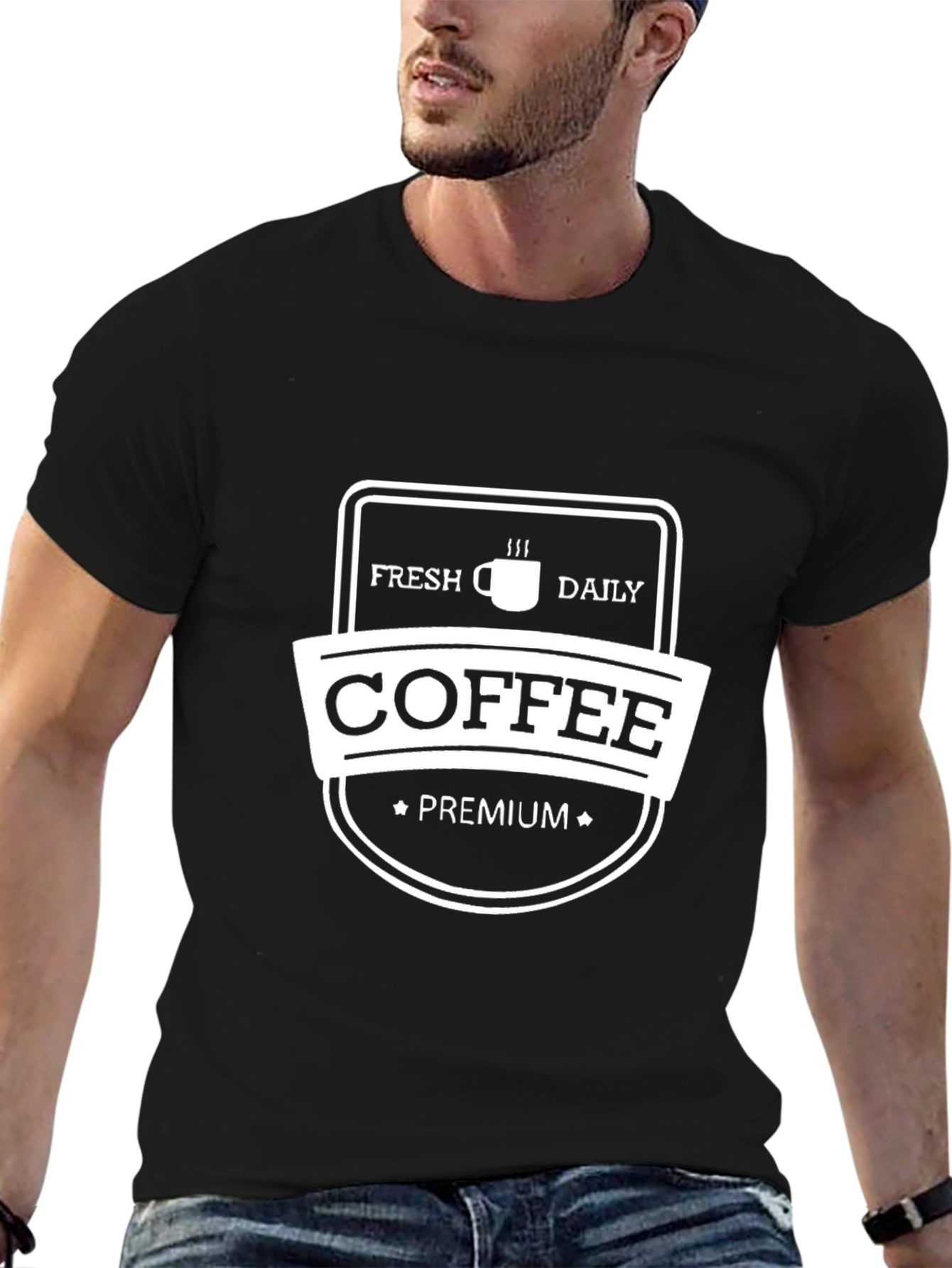 Fresh Coffee Premium Daily Tee