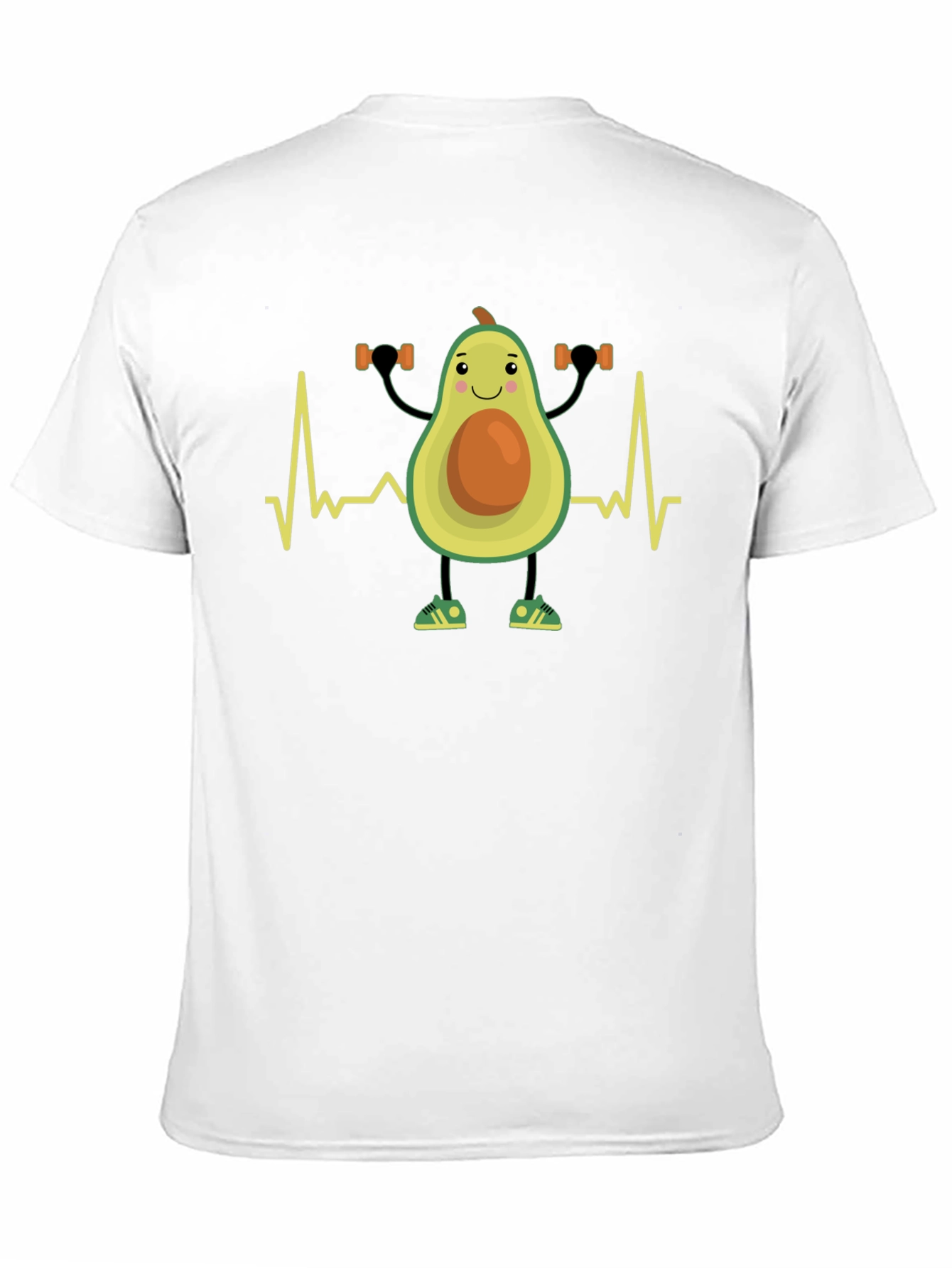 Workout Avocado Tee - Funny Gym Fitness Shirt