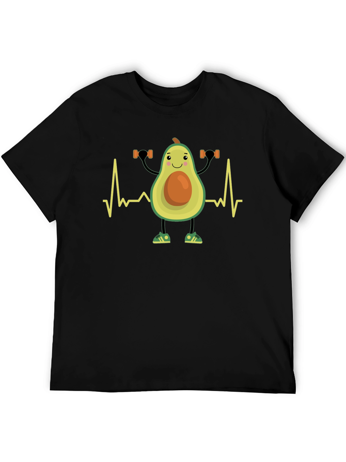 Workout Avocado Tee - Funny Gym Fitness Shirt