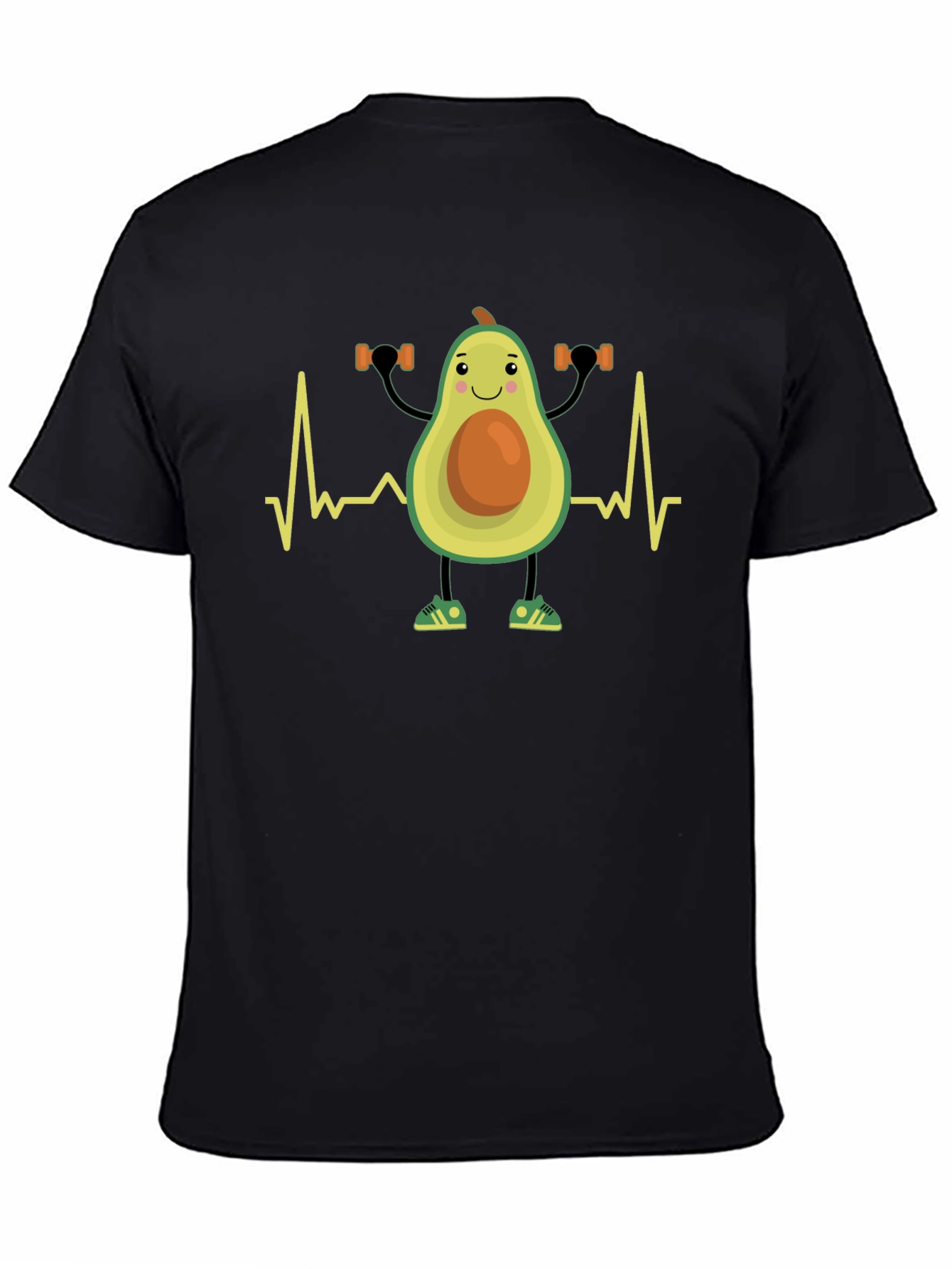Workout Avocado Tee - Funny Gym Fitness Shirt
