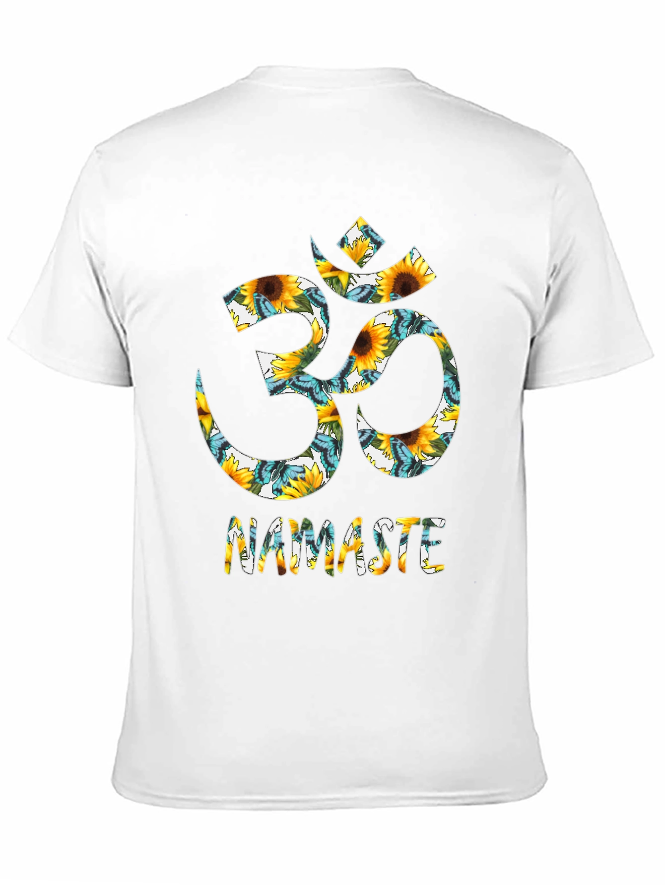 Sunflower Om Namaste T-Shirt