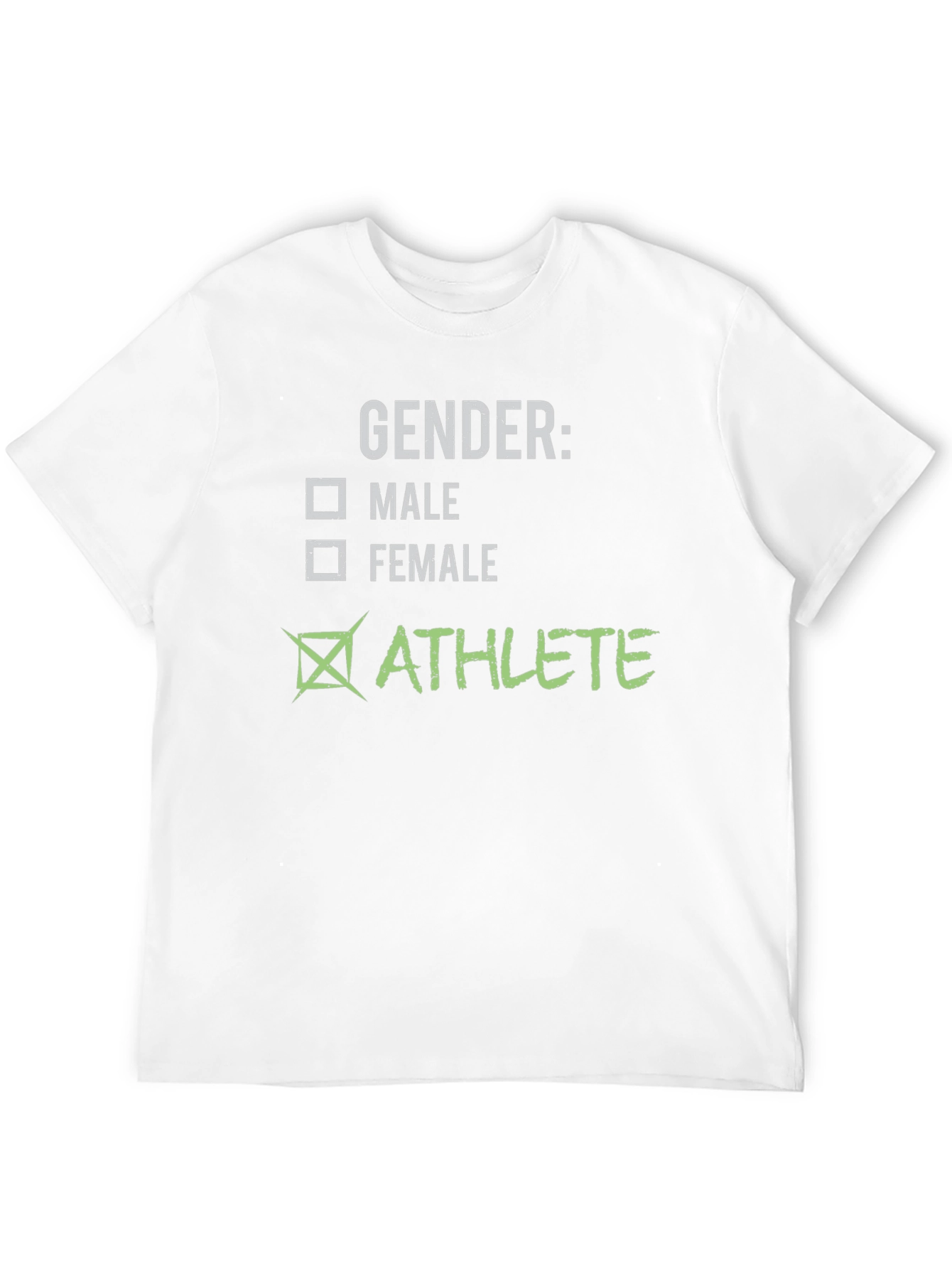 Athlete Gender Tee - Unisex Sport Shirt