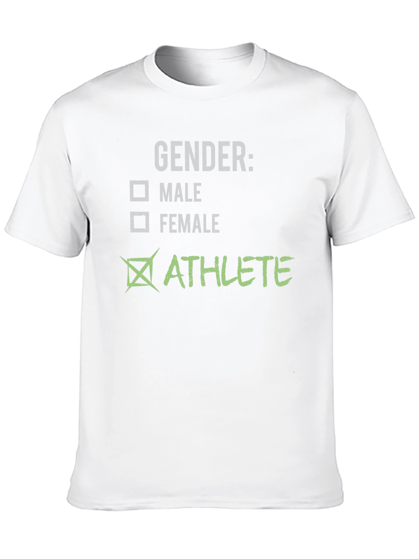 Athlete Gender Tee - Unisex Sport Shirt