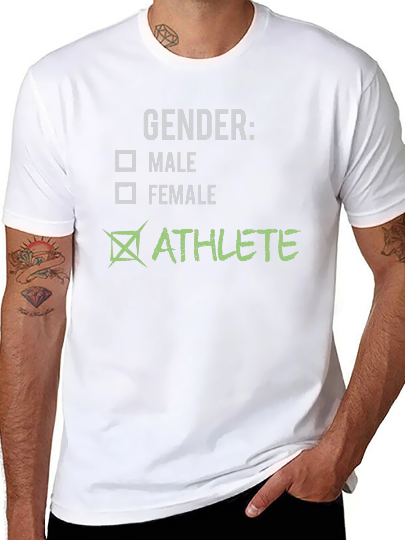 Athlete Gender Tee - Unisex Sport Shirt