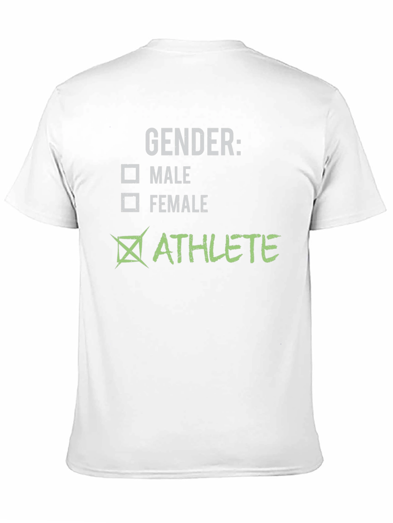 Athlete Gender Tee - Unisex Sport Shirt