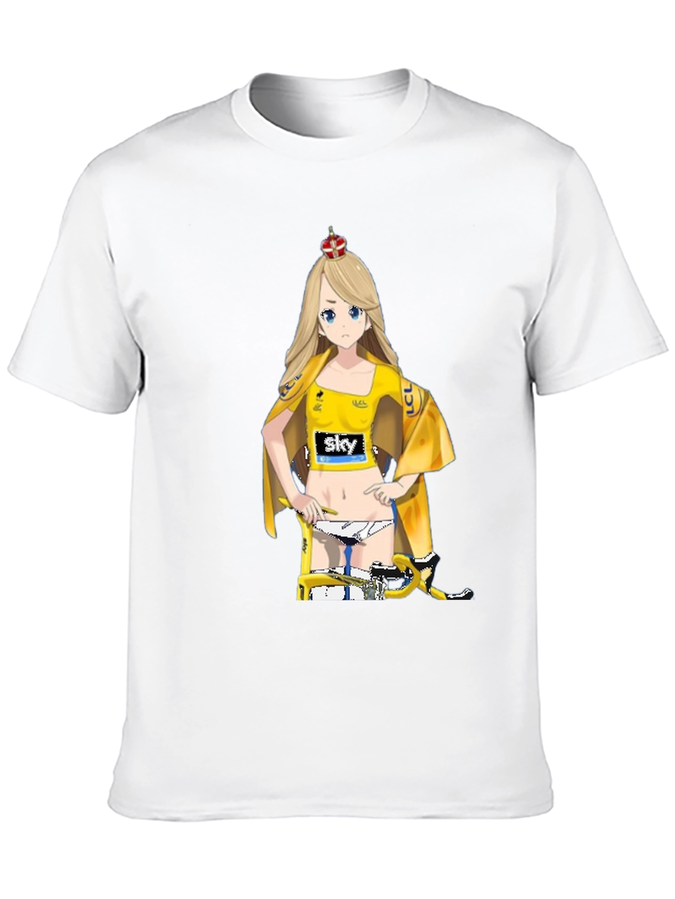 Anime Girl Cycling Jersey T-Shirt
