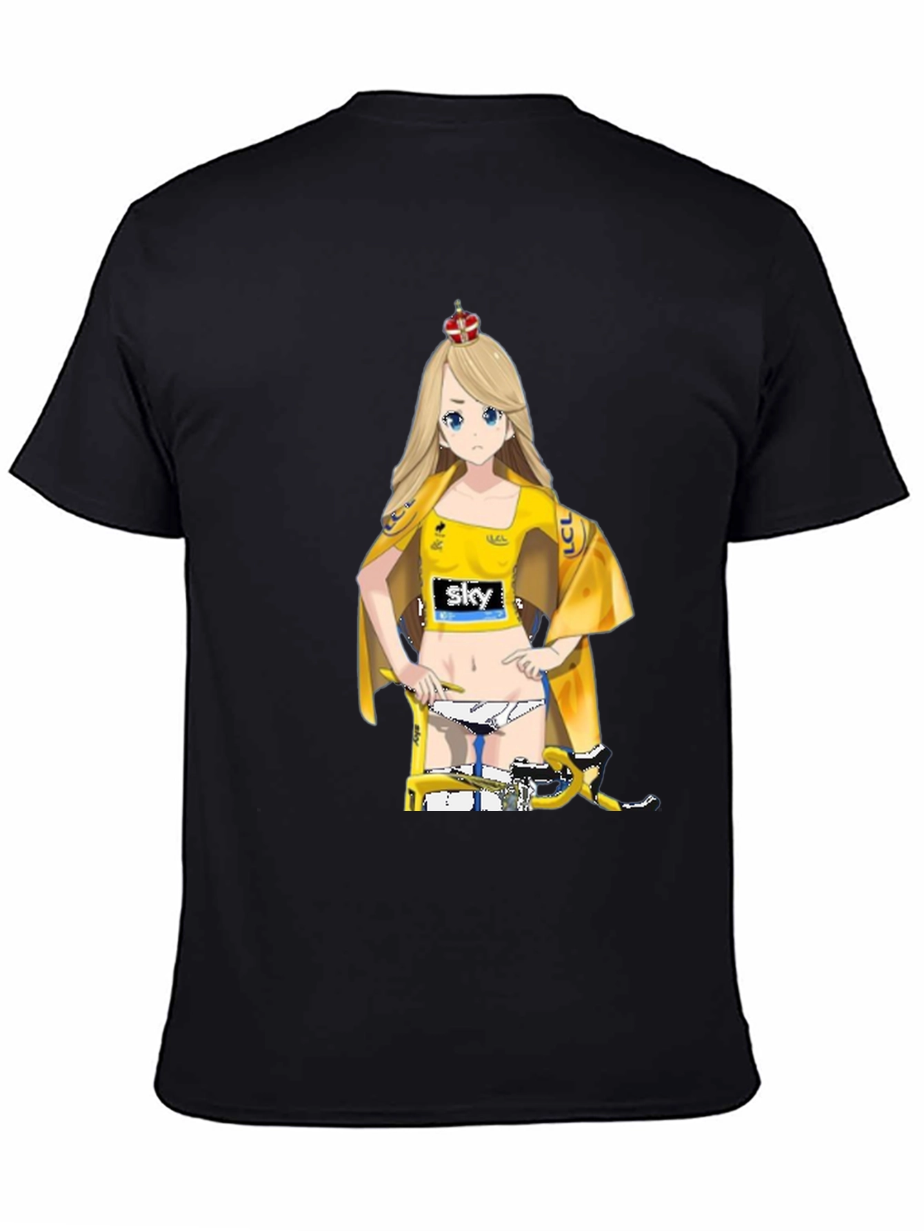 Anime Girl Cycling Jersey T-Shirt