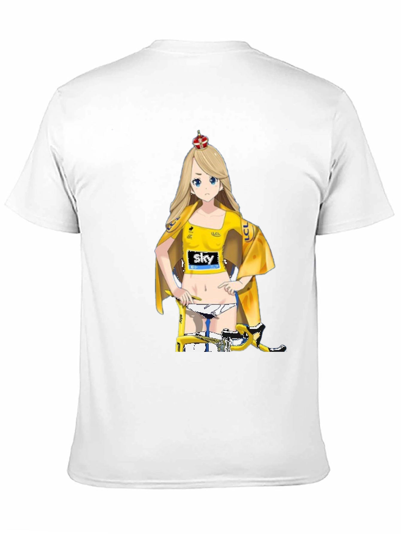Anime Girl Cycling Jersey T-Shirt
