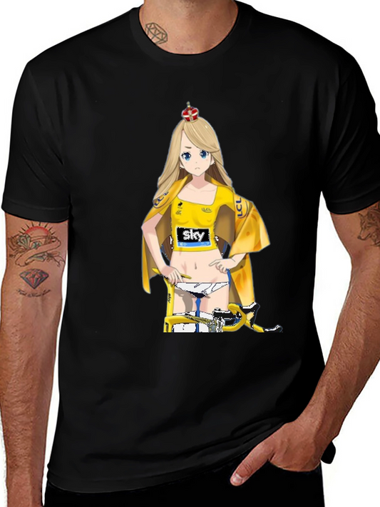 Anime Girl Cycling Jersey T-Shirt
