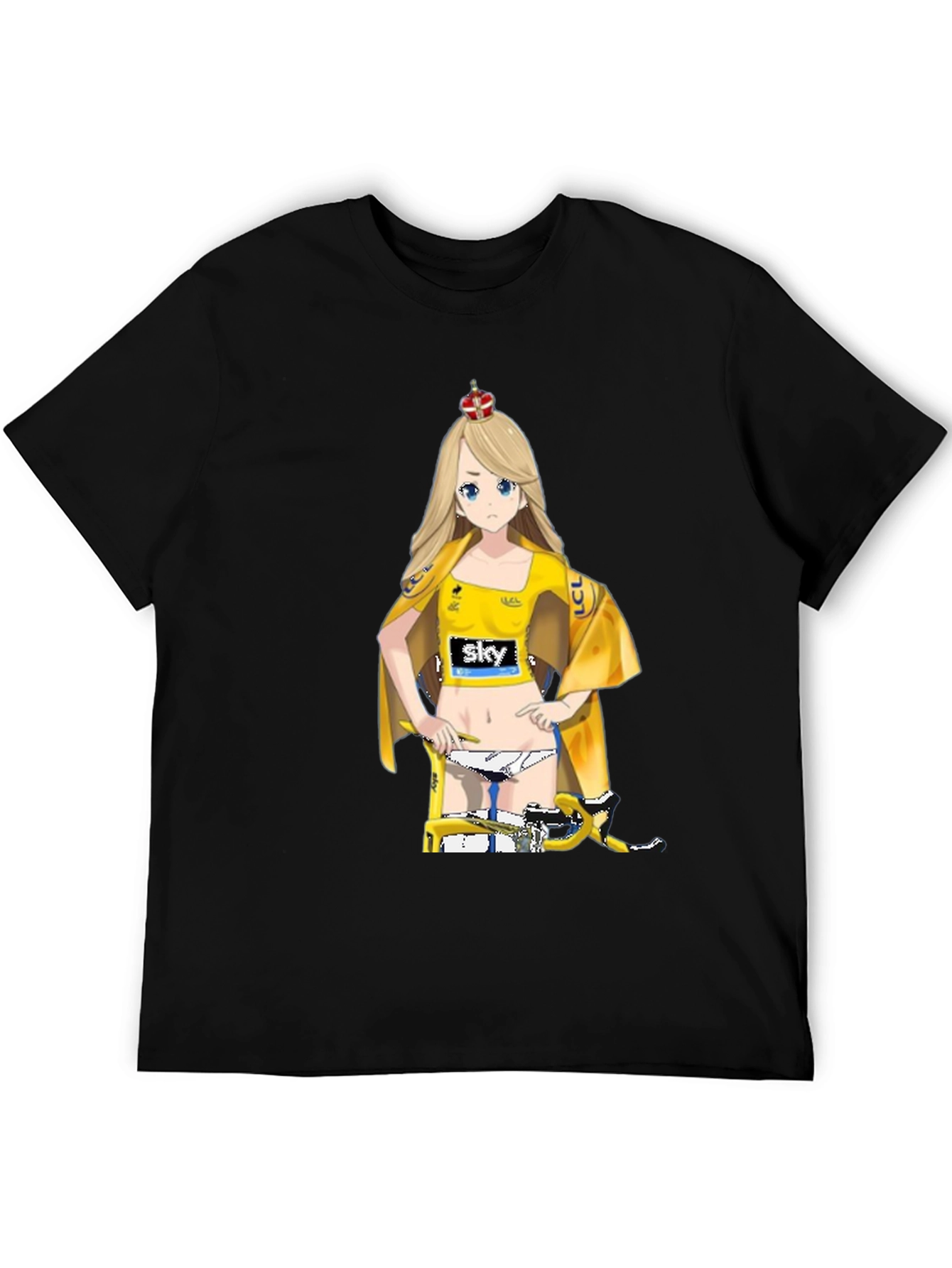Anime Girl Cycling Jersey T-Shirt