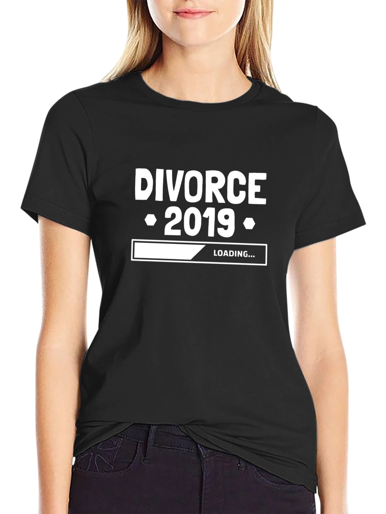 Divorce 2019 Loading T-Shirt - Funny Novelty Tee