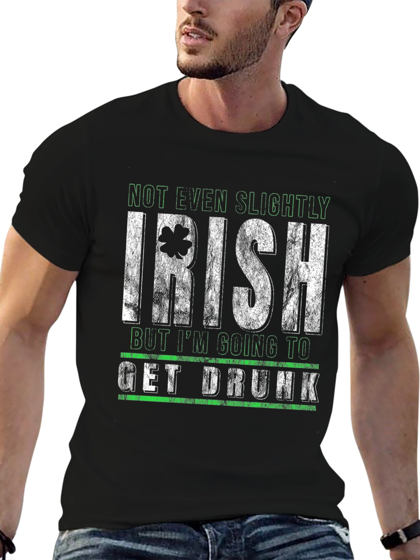 Funny St. Patricks Day Not Even Slightly Irish T-Shirt