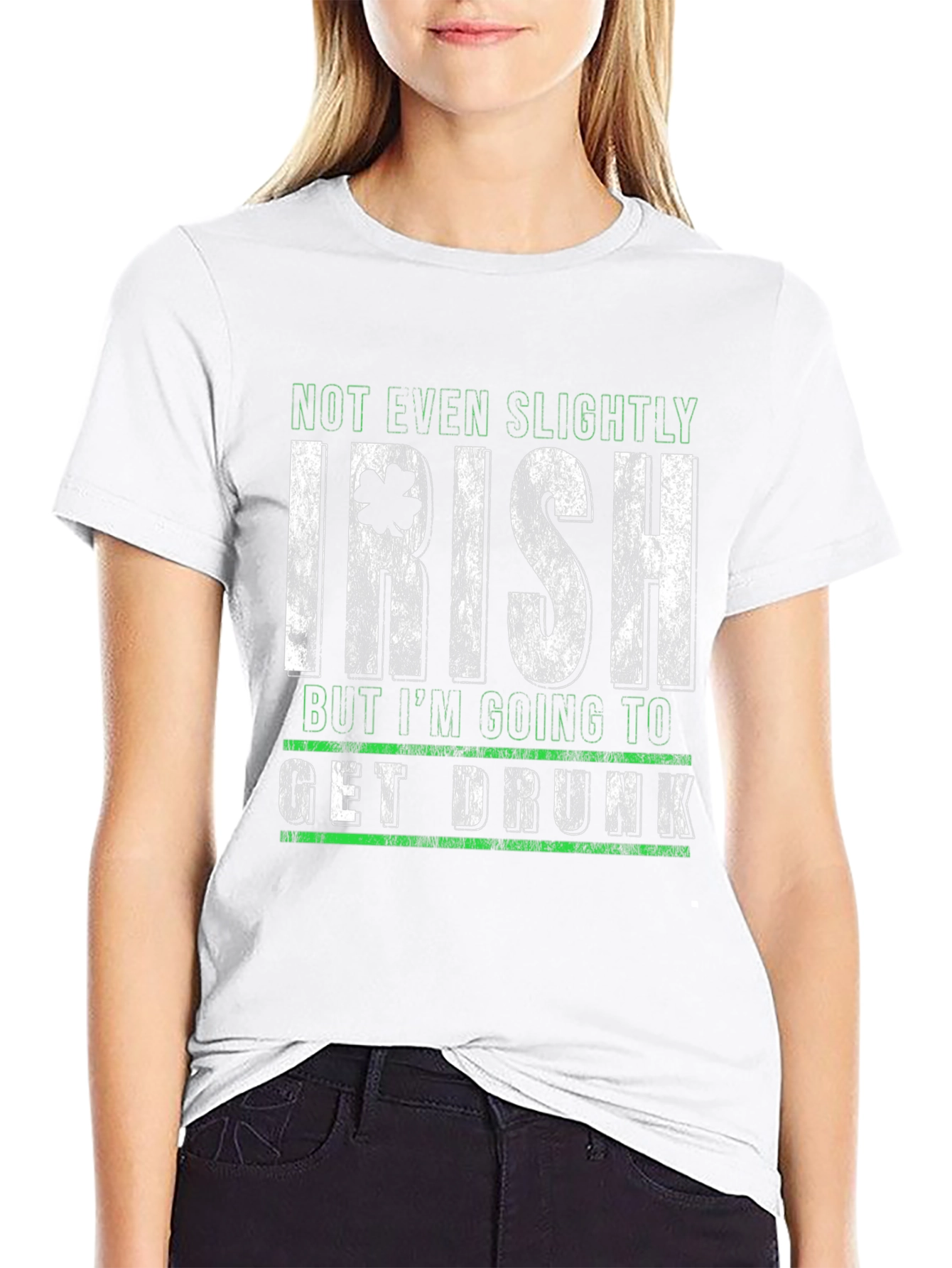 Funny St. Patricks Day Not Even Slightly Irish T-Shirt