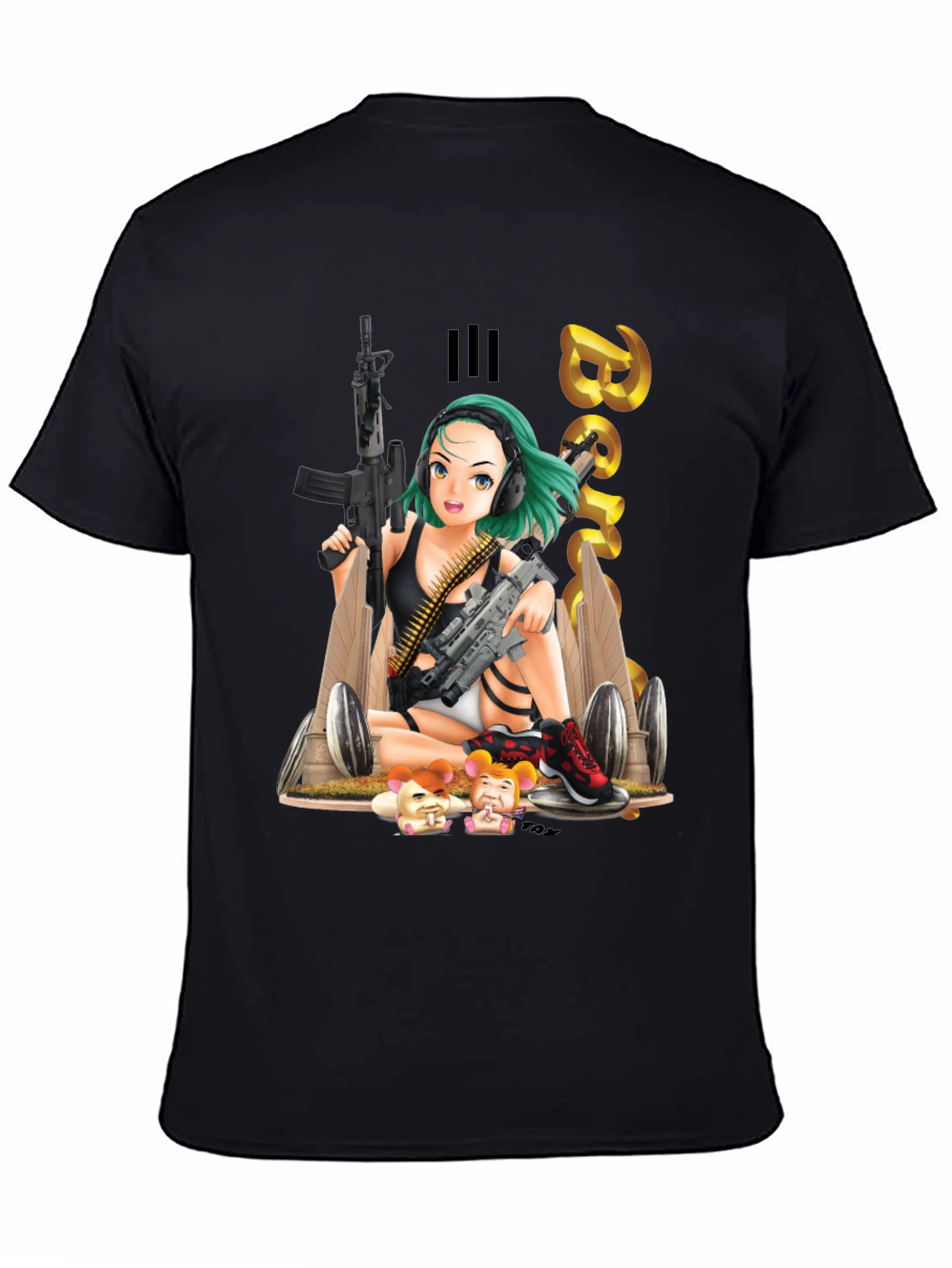 Anime Girl Graphic T-Shirt
