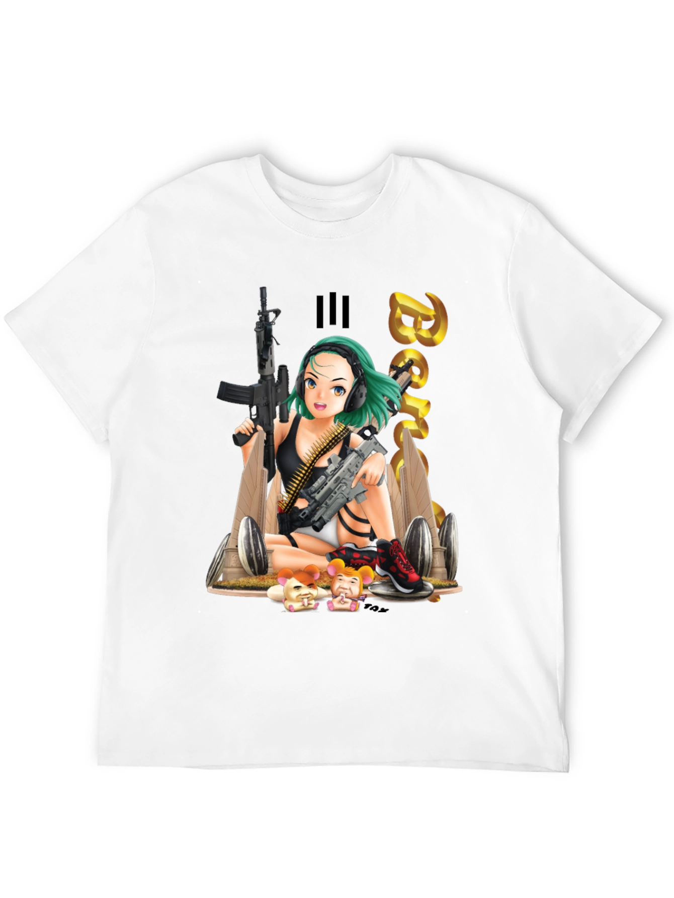 Anime Girl Graphic T-Shirt