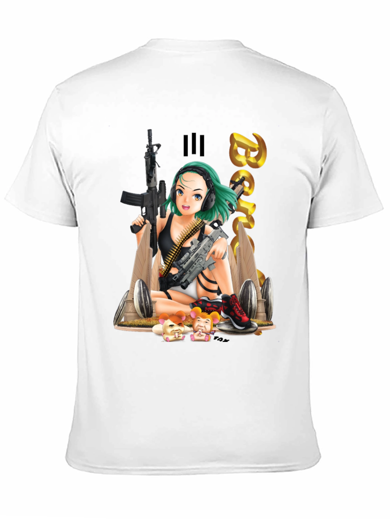 Anime Girl Graphic T-Shirt